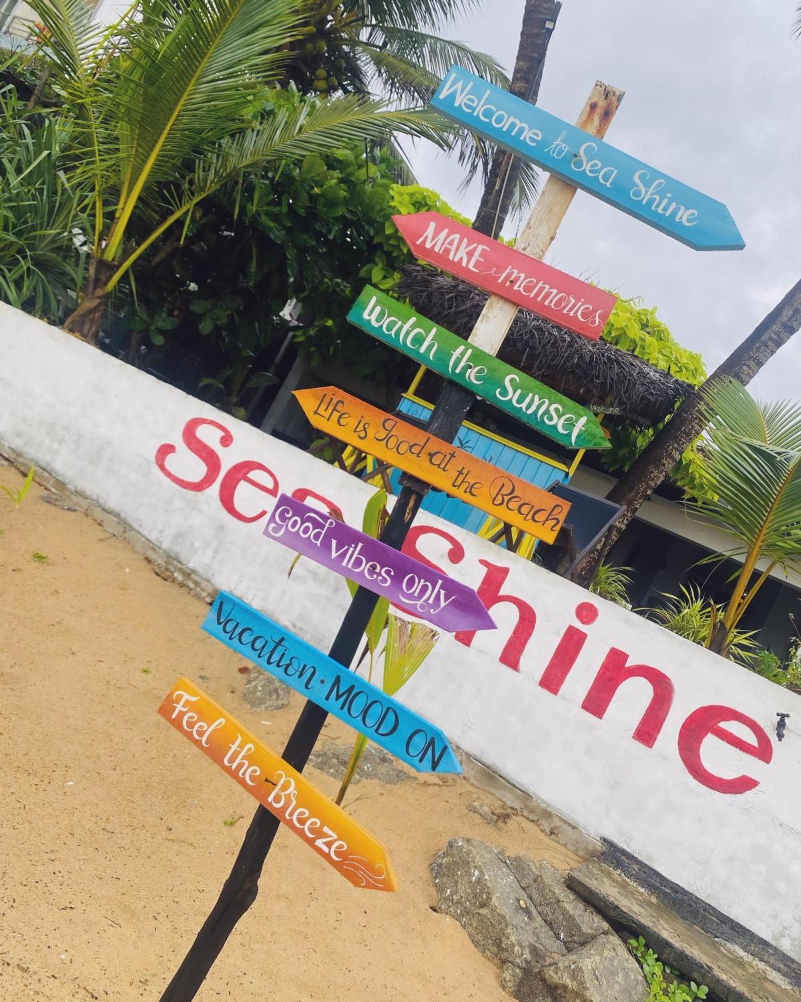 Sea Shine Guest House Hikkaduwa Esterno foto